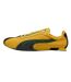 Mens Suede Low Trainers Yellow Green Puma-2