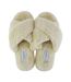 Ladies Novelty Bedroom House Open Toe Slippers with Back-2