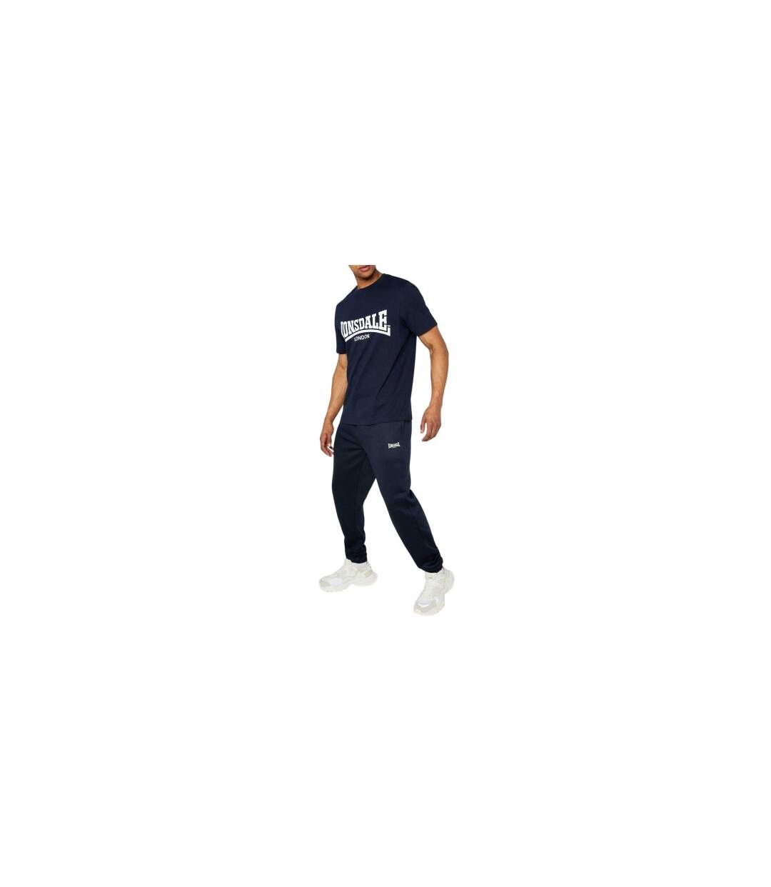 Pantalon De Jogging Essential Homme Bleu Marine Lonsdale-1