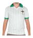 Mens 1982 World Cup Retro Collared T-shirt White Northern Ireland FA-2