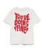 T-shirt blanc femme vero moda emma-2