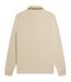 Polo Manches Longues Motif Col À Double Rayure Homme Blanc Cassé Fred Perry-2
