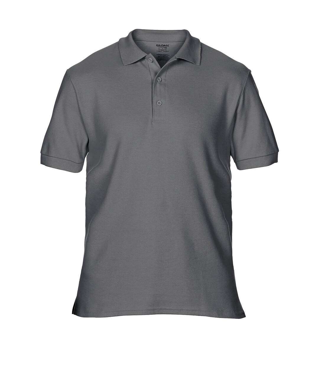 Polo de sport homme gris foncé Gildan Gildan