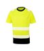 T-shirt Homme Orange Fluo Noir Result Genuine Recycled-1
