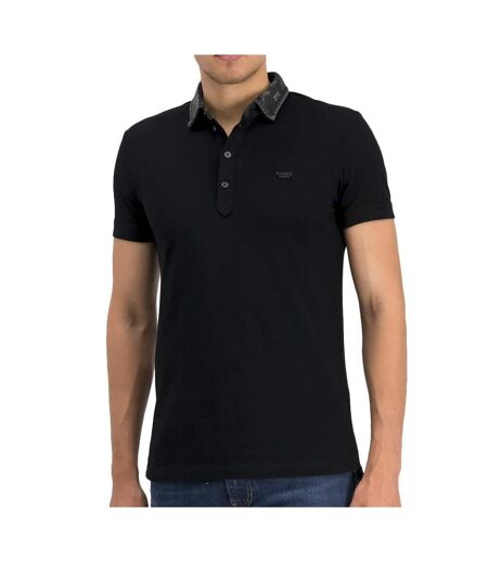 Polo Noir Homme Diesel Miles - M