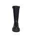 Womens/ladies Gelina Leather Knee-high Boots Black Steve Madden-3
