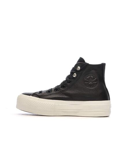 Baskets noires femme converse water repellent