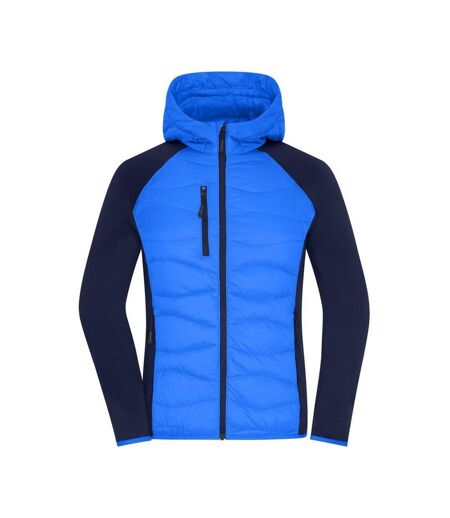 Veste Hybride Femme Bleu Bleu Marine James And Nicholson