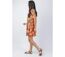 Robe courte été coupe ample MAJA motif fleuri lumineux Coton Du Monde-3
