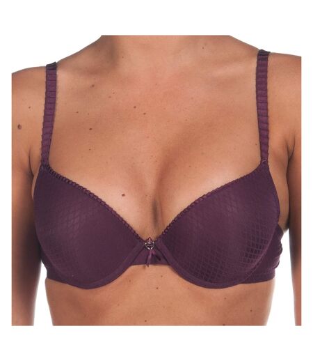 Underwired push-up bra for women, model Sonia 124180290. Enhancement, firm support and daily comfort.