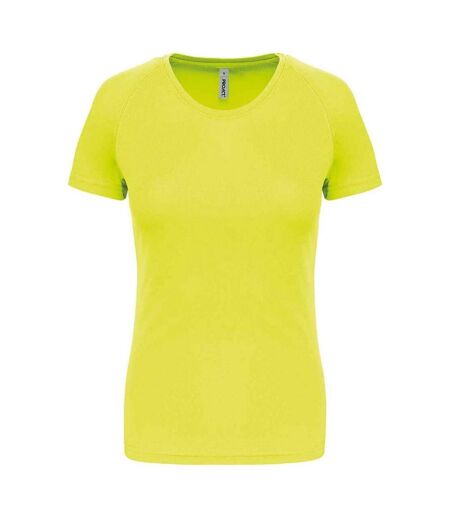 Proact Womens/Ladies Performance T-Shirt (Fluorescent Yellow) - UTPC6776