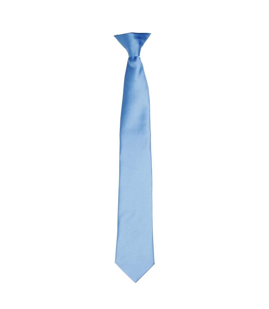 Premier Colours Mens Satin Clip Tie (Lime) (One size) - UTRW4407