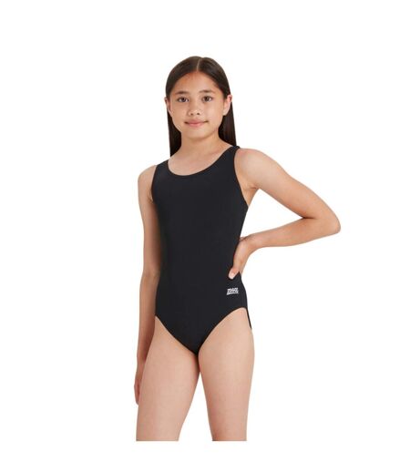 Maillot de bain 1 pièce cottesloe sportsback fille noir Zoggs