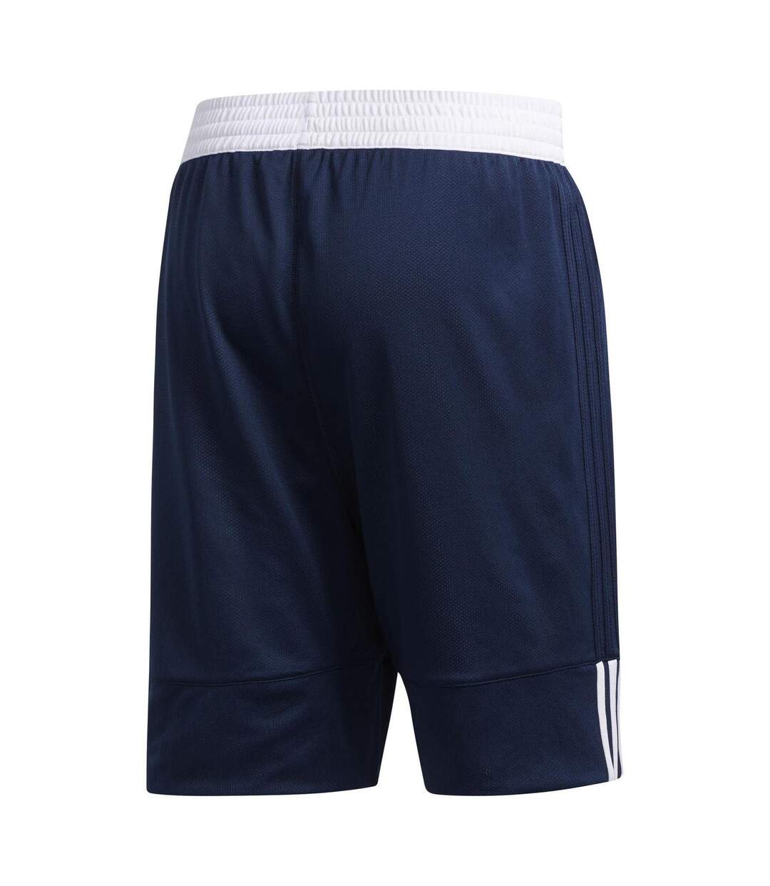 Short De Basket Motif/style Logo Homme Bleu Marine Blanc Adidas-2