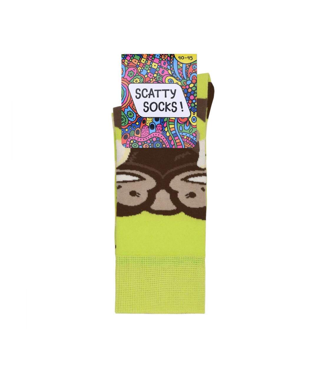 Chaussettes fantaisie Monkey   - Fabriqué en UE