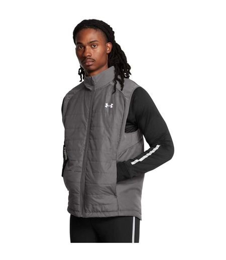 Débardeur Sans Manches Course À Pied Vitality Homme Blanc Cassé Under Armour