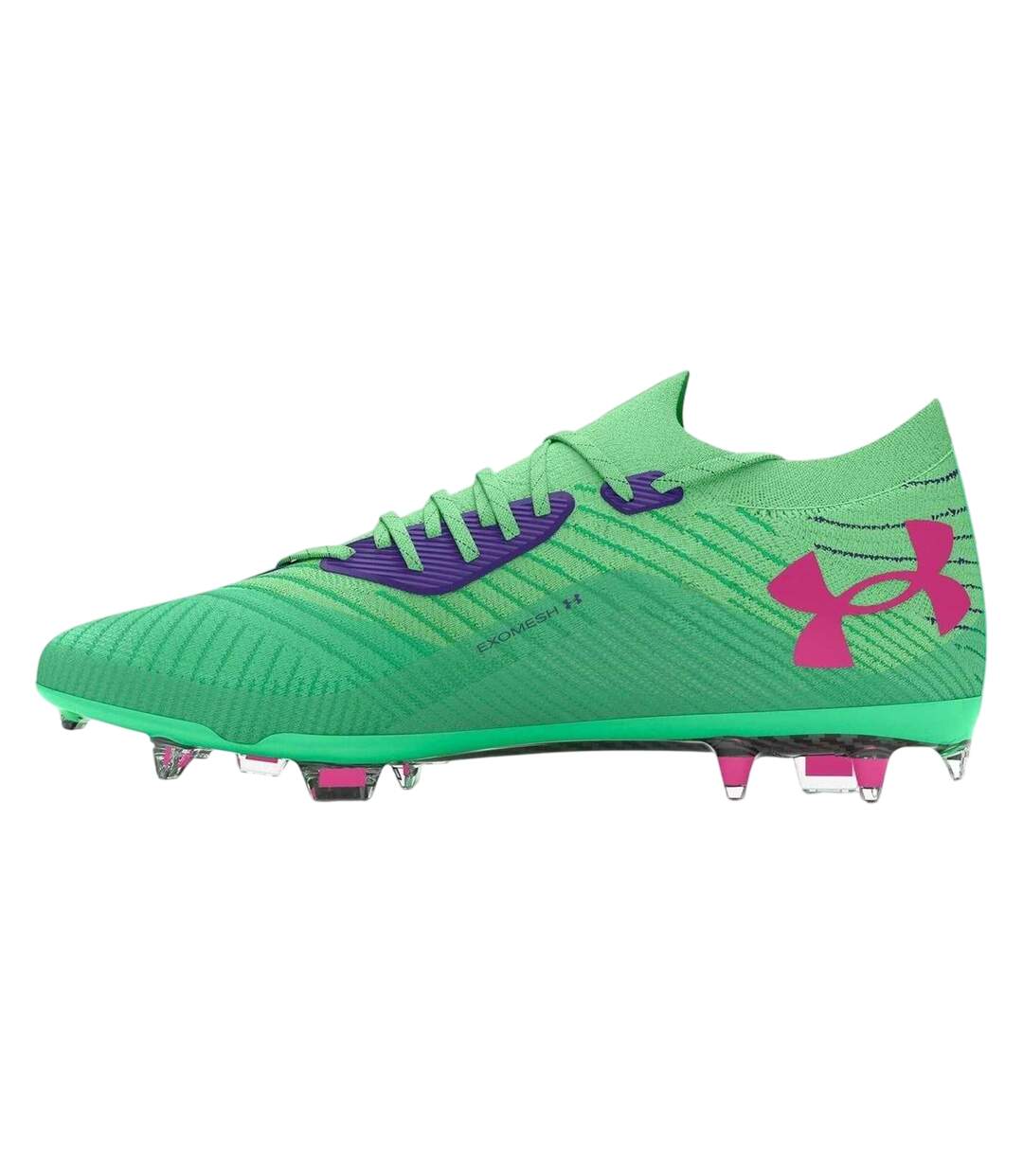 Mens Shoody Elite 2.0 Round Toe Football Boots Green Under Armour-2