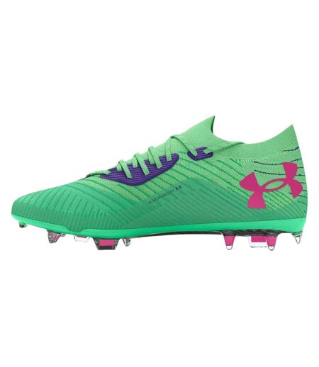 Mens Shoody Elite 2.0 Round Toe Football Boots Green Under Armour
