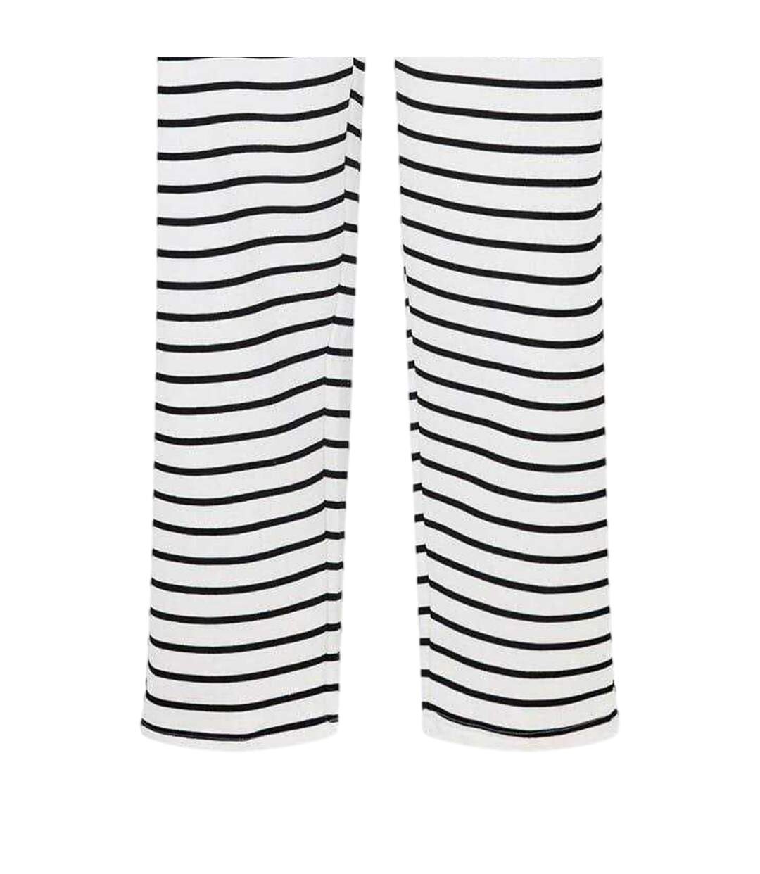 Womens/ladies Sweatpants White Black Pieces-3