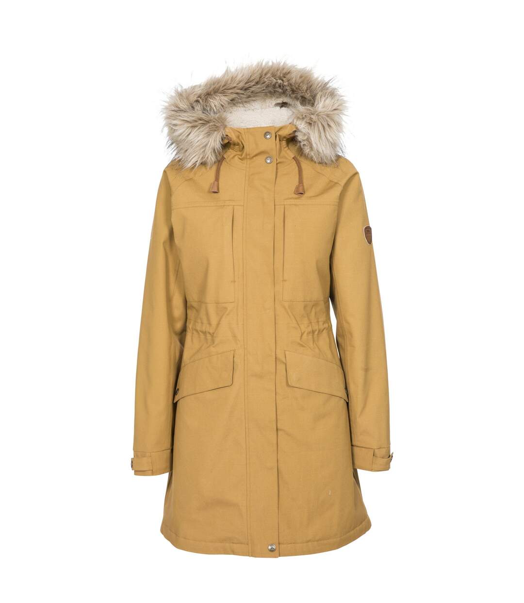 Parka faithful femme vert kaki Trespass-4