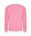 Sweatshirt unisexe rose pâle Awdis