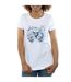 Disney T-shirt en coton Femme/Les femmes Nightmare Before Christmas Paint Spray Carers (Blanc) - UTBI35610-3