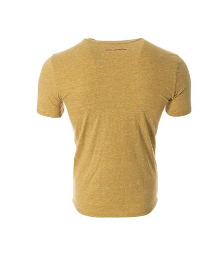 T-shirt jaune chiné homme teddy smith chine - 3xl