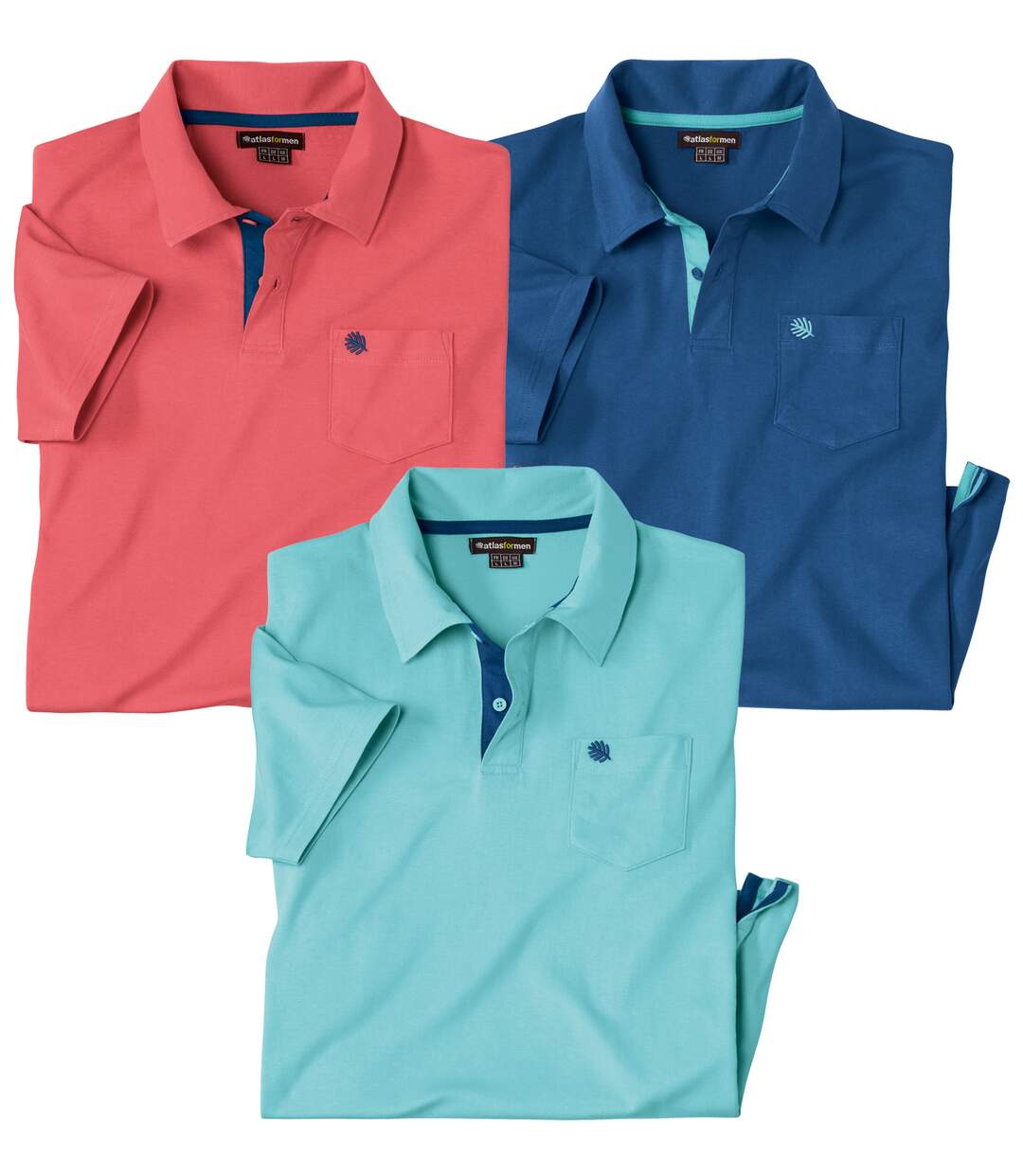 Lot de 3 Polos Casual Summer 