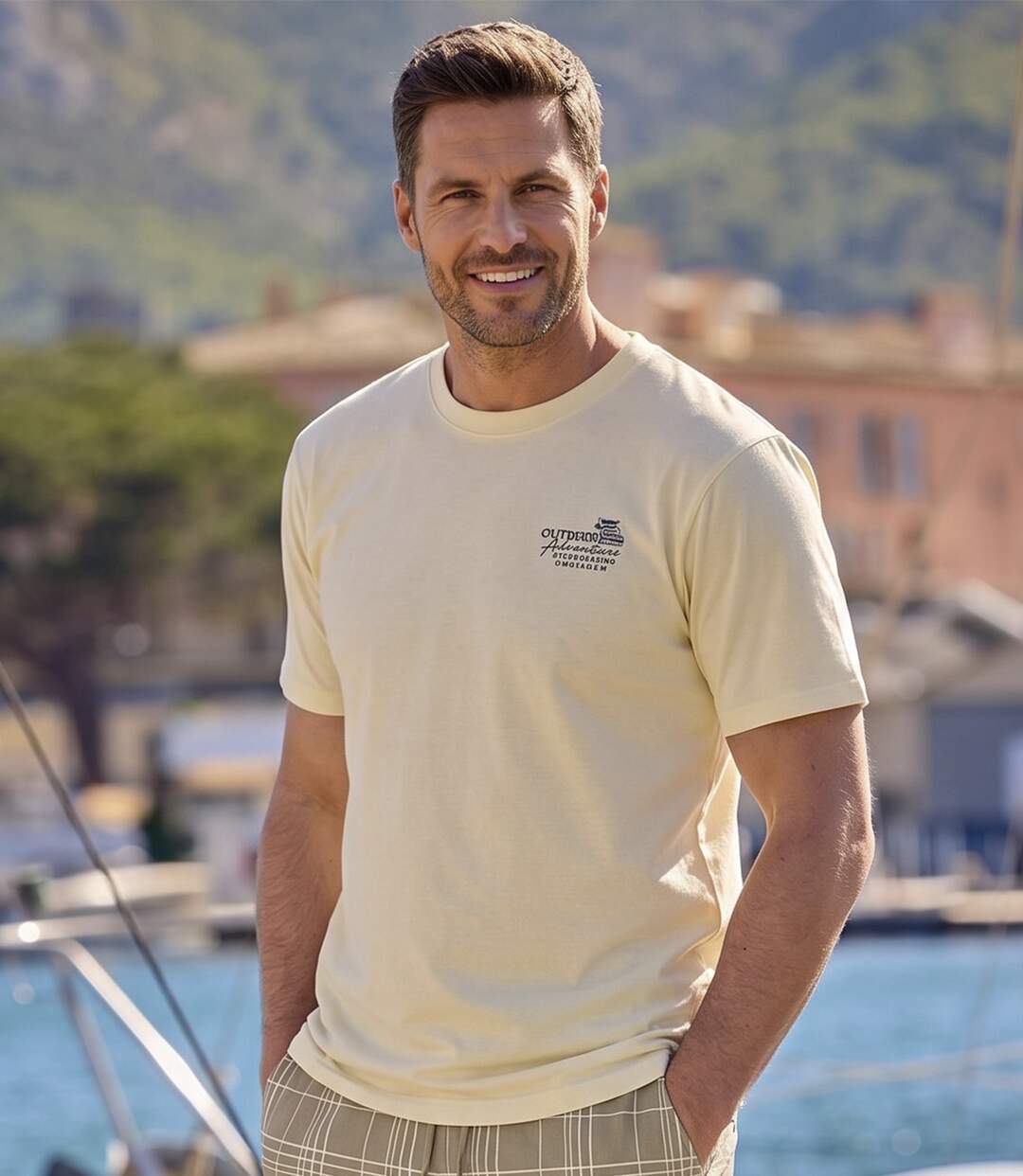 Le Lot de 4 Tee-Shirts Coton Unis-1