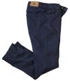Donkerblauwe regular stretch jeans  Atlas For Men