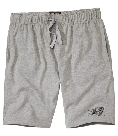 Men's Grey Sunset Coast Jersey Bermuda Shorts