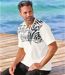 Tee-shirt Col Lacé Destination Pacific-1