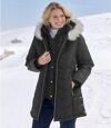 Parka Arktis mit vielen Taschen und Webpelzkapuze Atlas For Men