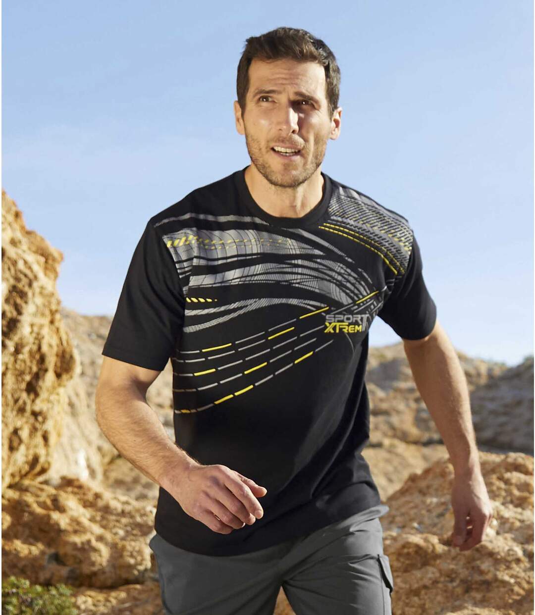 2er-Pack T-Shirts Sport „XTrem” Atlas For Men