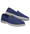 Mocassins van elastisch denim Atlas For Men