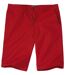 Men's Red Chino Shorts