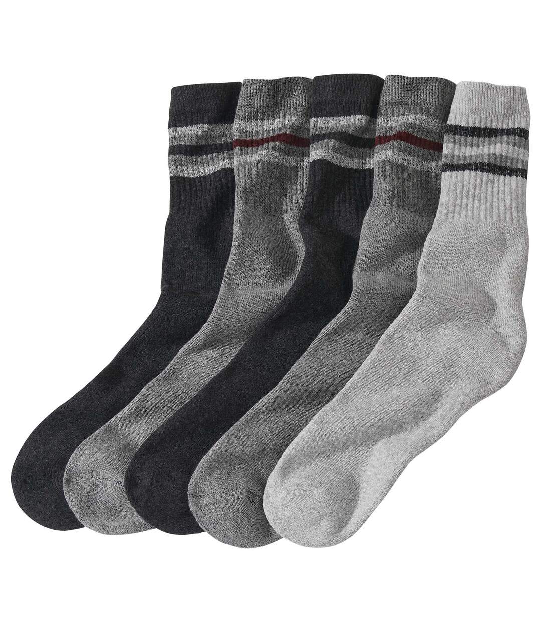 Súprava 5 párov športových ponožiek Atlas For Men