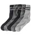 Pack of 5 Pairs of Men's Sports Socks
