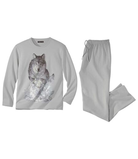 Pyjama met wolvenprint