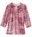 Blouse en Crêpe à Col Fantaisie-3