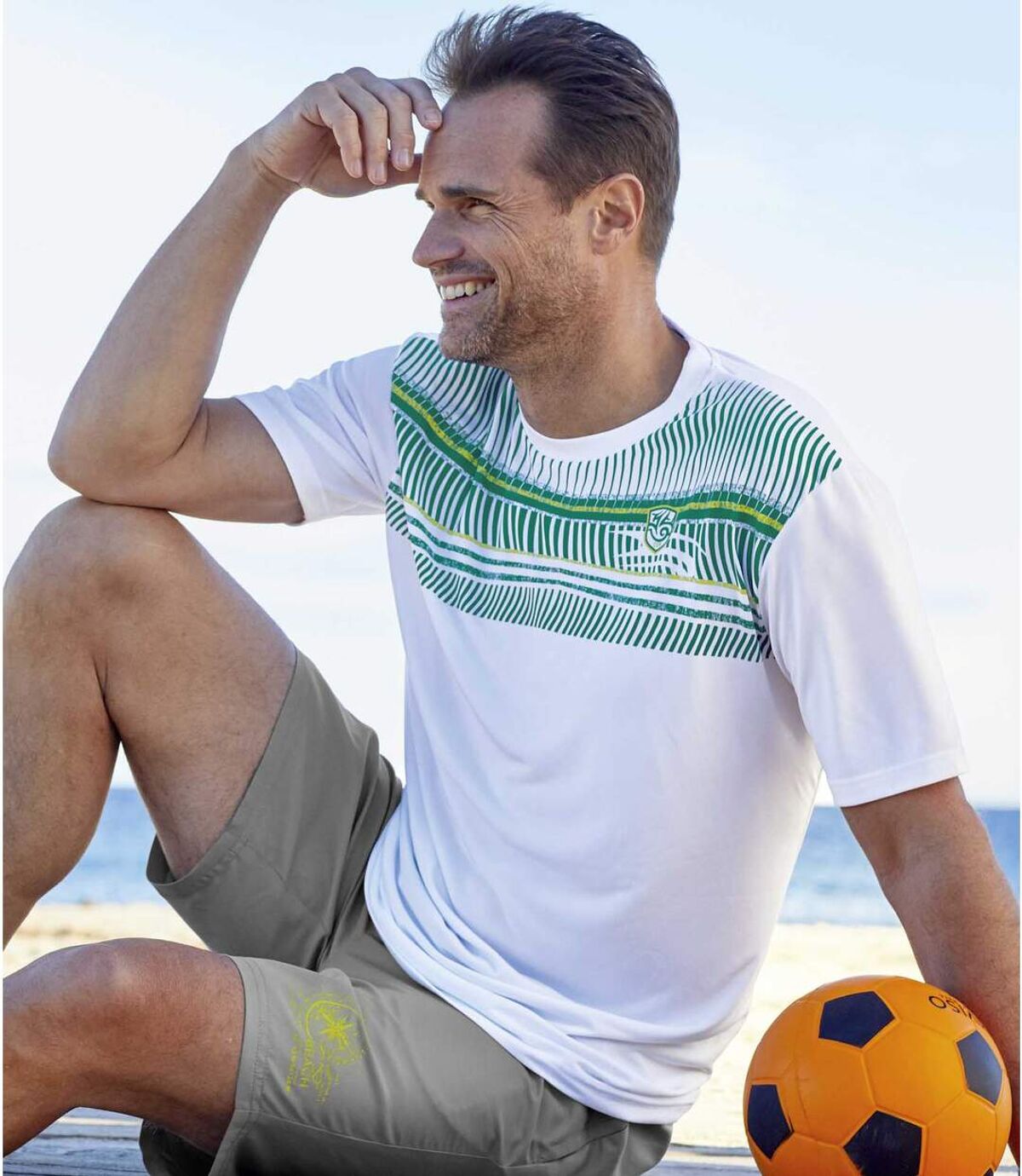 Set van 3 Summer Sport T-shirts Atlas For Men