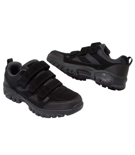 Chaussures Scratchées Noires