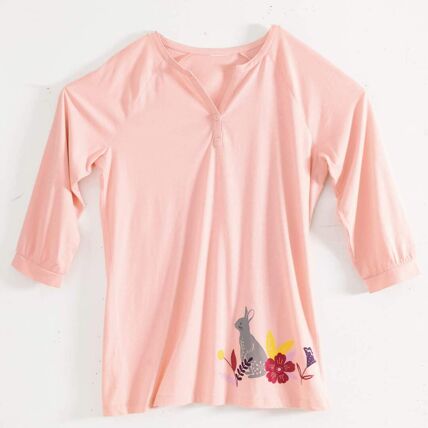 T-shirt manches 3/4