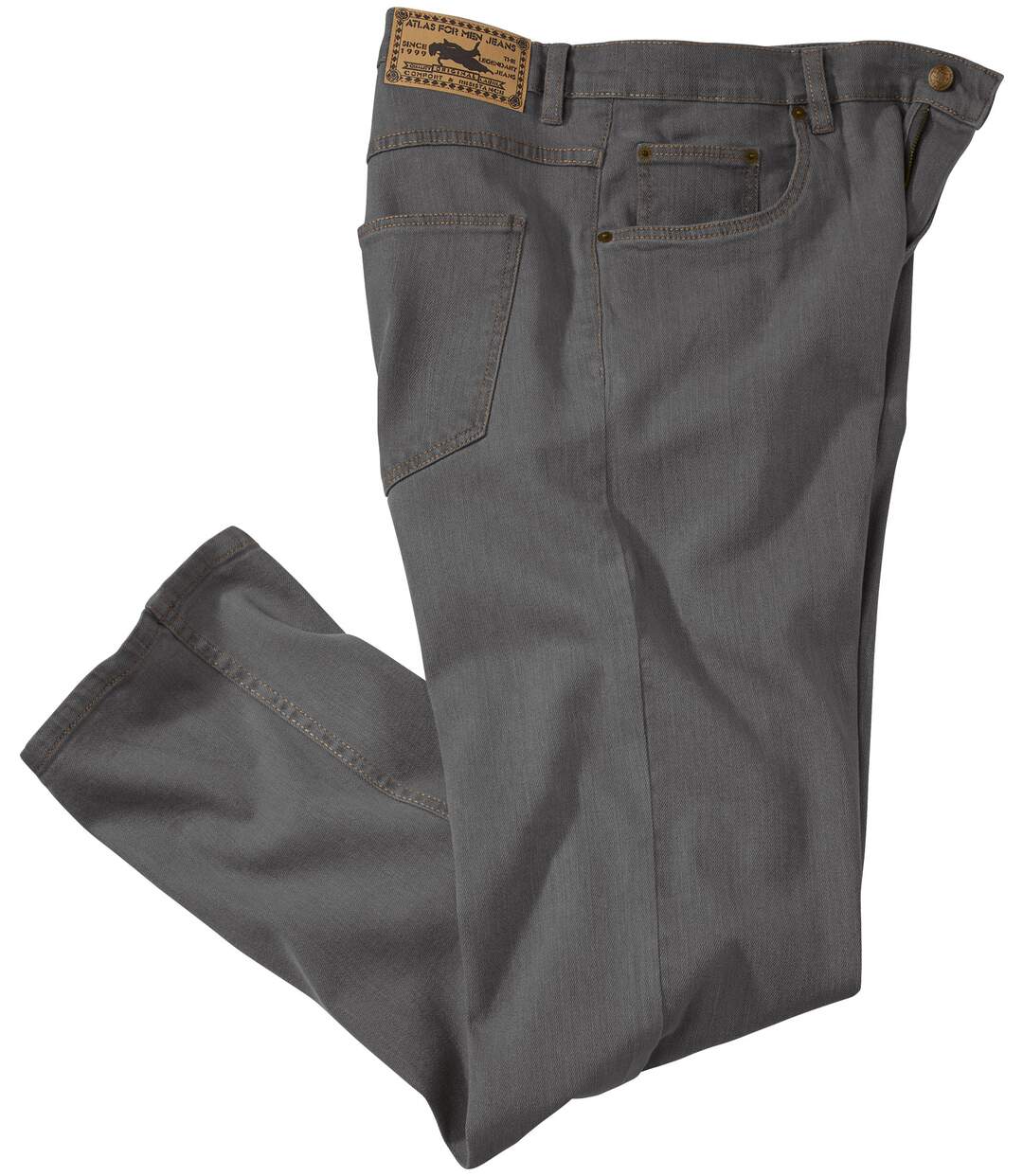 Jean Gris Regular Stretch-2