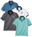 Pack of 4 Men's Skipper Polo Shirts