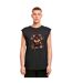 Mens Dynamite Mike Sleeveless Tank Top Noir Mister Tee-1
