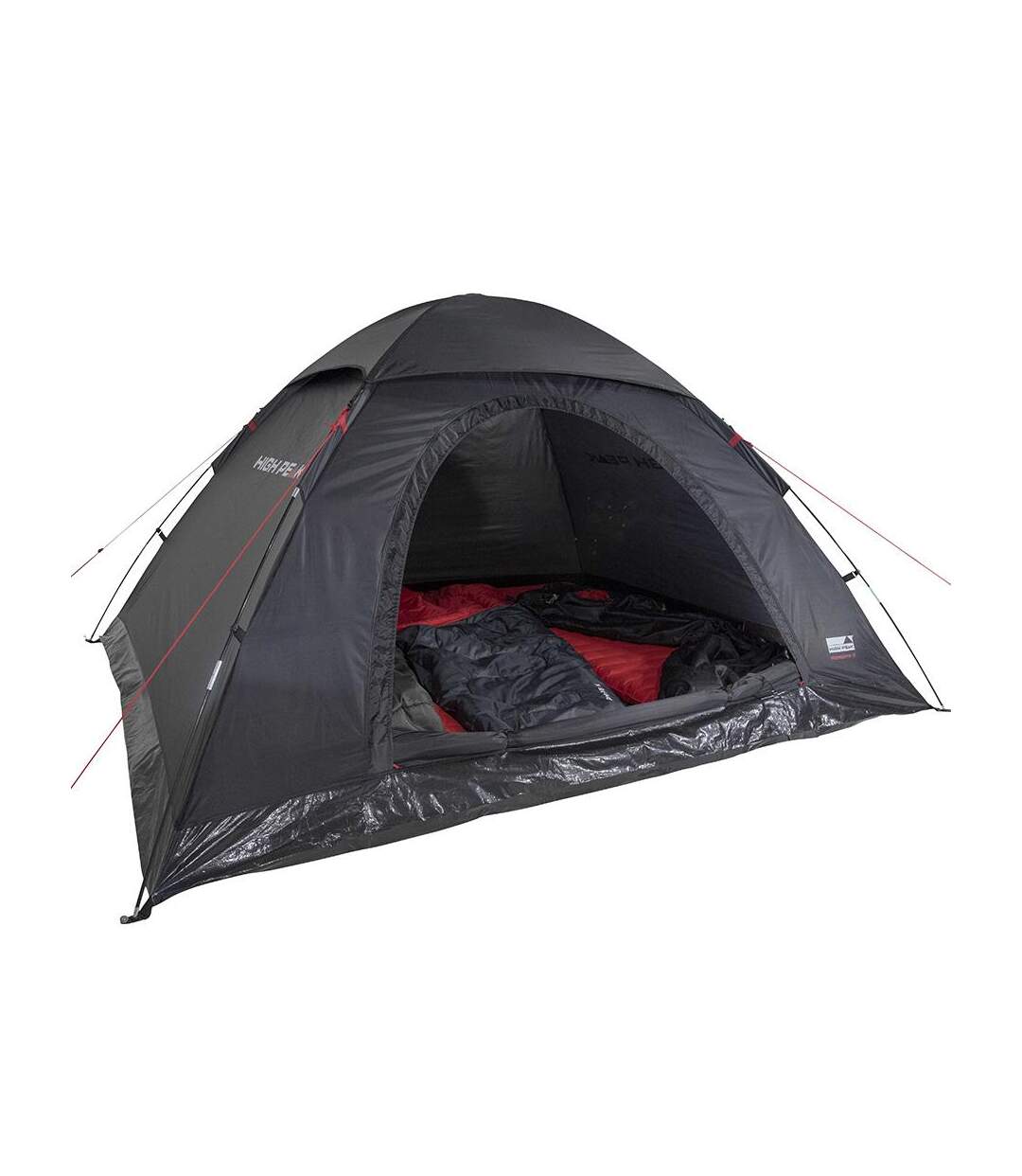 Tente Monodome Taille Unique Noir High Peak-4