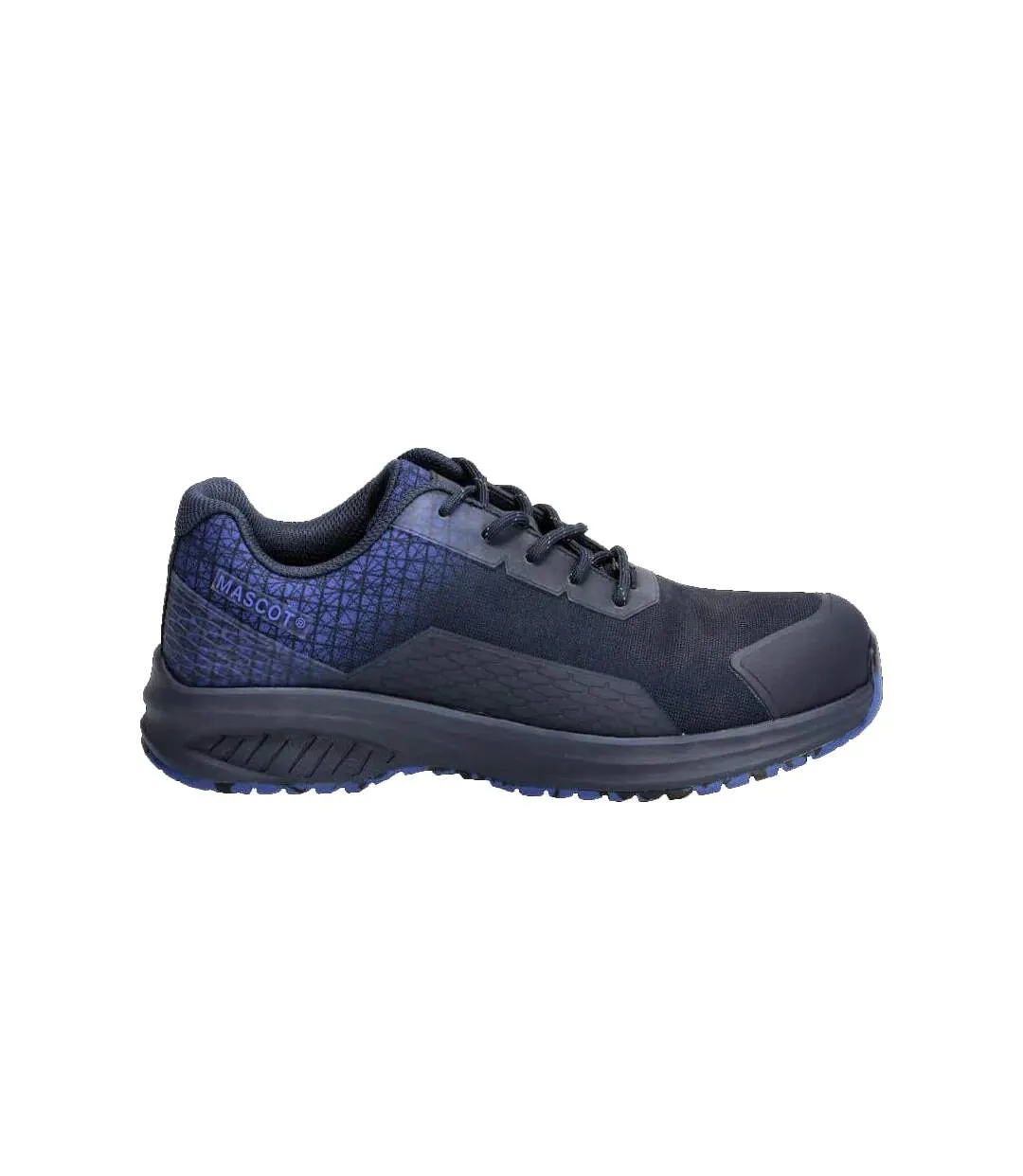 Mens Footwear Accelerate Safety Shoes Dark Navy Azure Blue Mascot-1