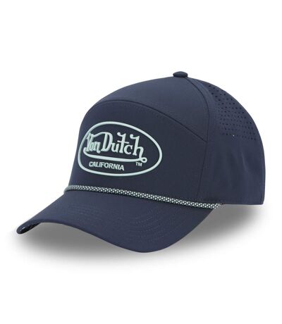 Casquette 6 panneaux filet mesh et patch rubber print Cordon Vondutch