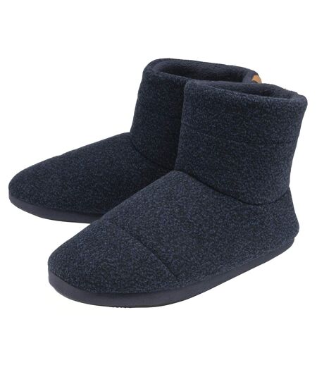 Dunlop - Mens House / Indoor Boot Slippers with Memory Foam